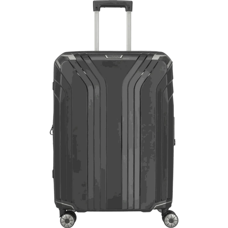 Travelite Elvaa 4-Rollen-Trolley M 66 cm -Schwarz