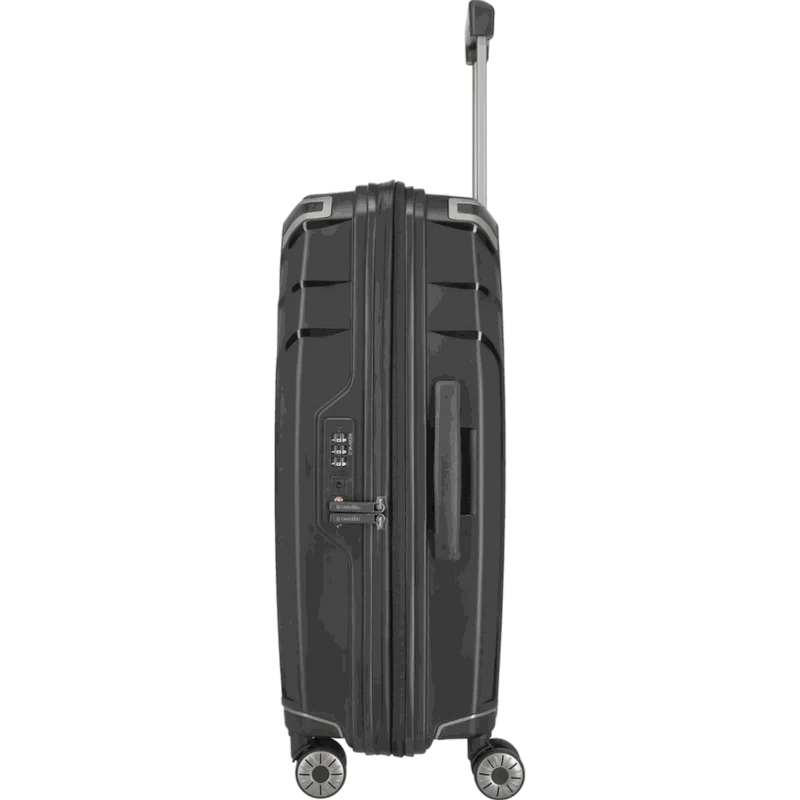 Travelite Elvaa 4-Rollen-Trolley M 66 cm -Schwarz