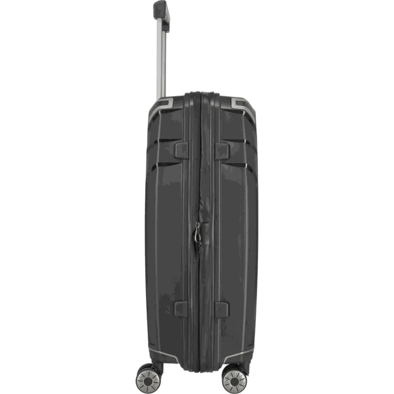 Travelite Elvaa 4-Rollen-Trolley M 66 cm -Schwarz