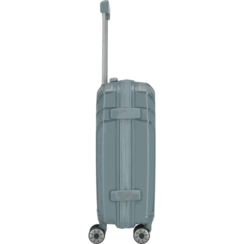 Travelite Elvaa 4-Rollen-Bordtrolley S 55 cm -Blaugrau