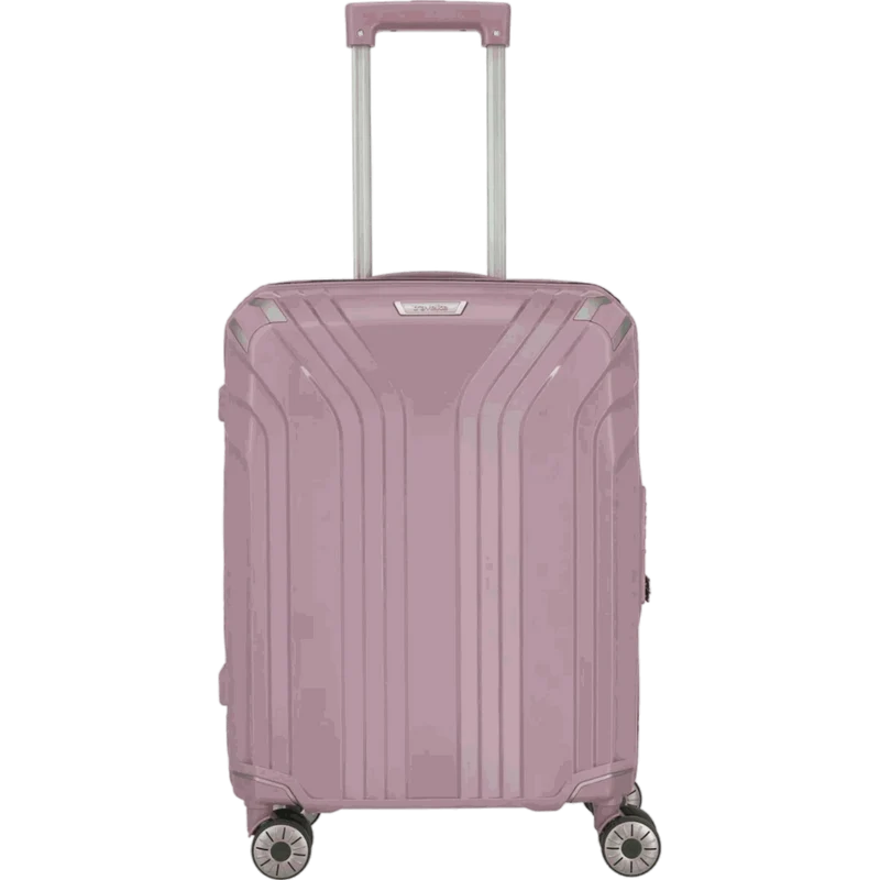 Travelite Elvaa 4-Rollen-Bordtrolley S 55 cm -Rosé