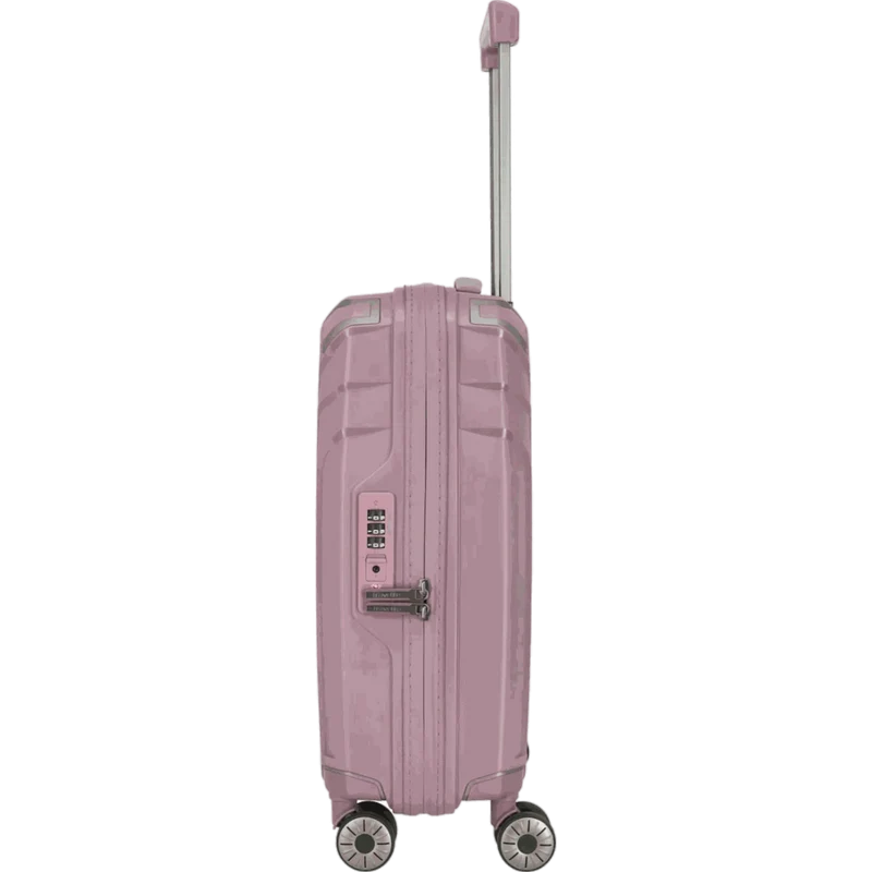 Travelite Elvaa 4-Rollen-Bordtrolley S 55 cm -Rosé