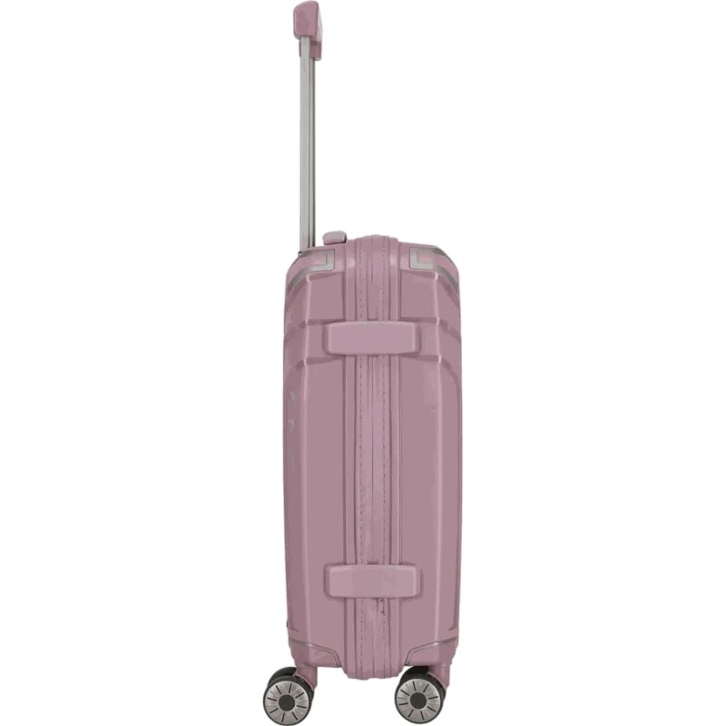 Travelite Elvaa 4-Rollen-Bordtrolley S 55 cm -Rosé
