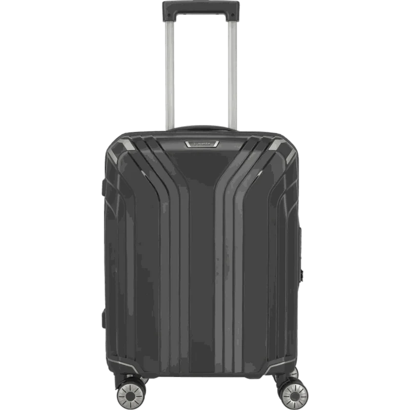 Travelite Elvaa 4-Rollen-Bordtrolley S 55 cm -Schwarz