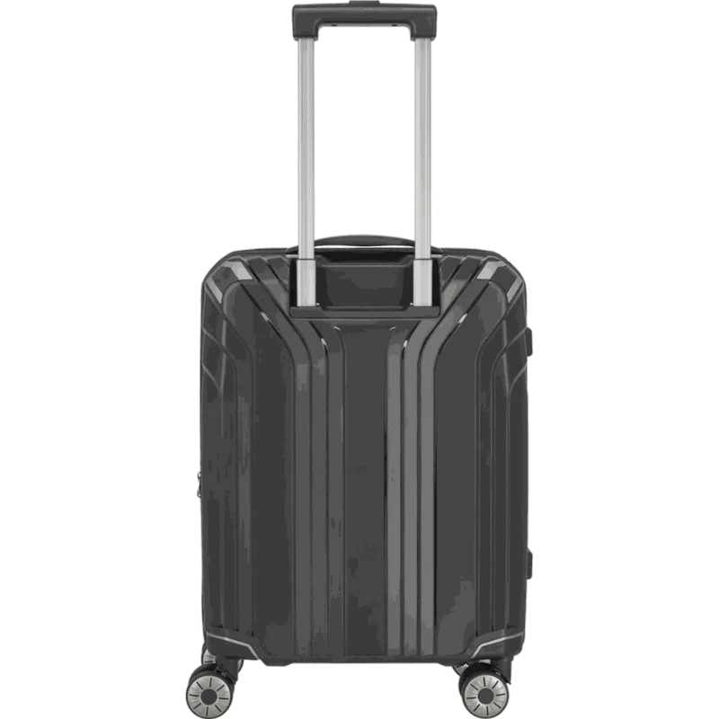 Travelite Elvaa 4-Rollen-Bordtrolley S 55 cm -Schwarz