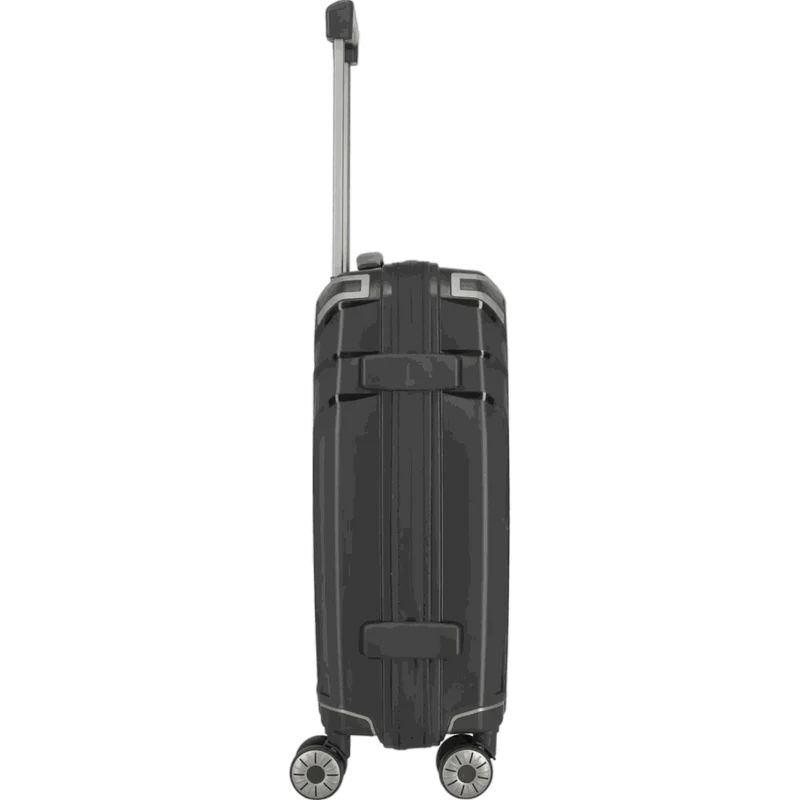 Travelite Elvaa 4-Rollen-Bordtrolley S 55 cm -Schwarz