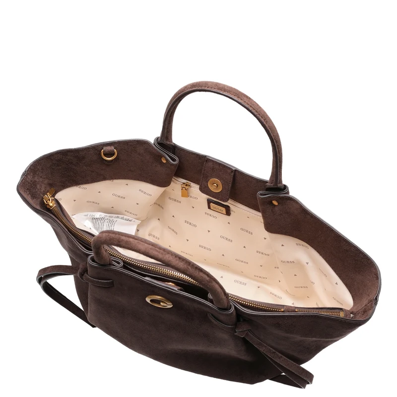 Guess Allegra Satchel - Henkeltasche 48 cm (espresso)