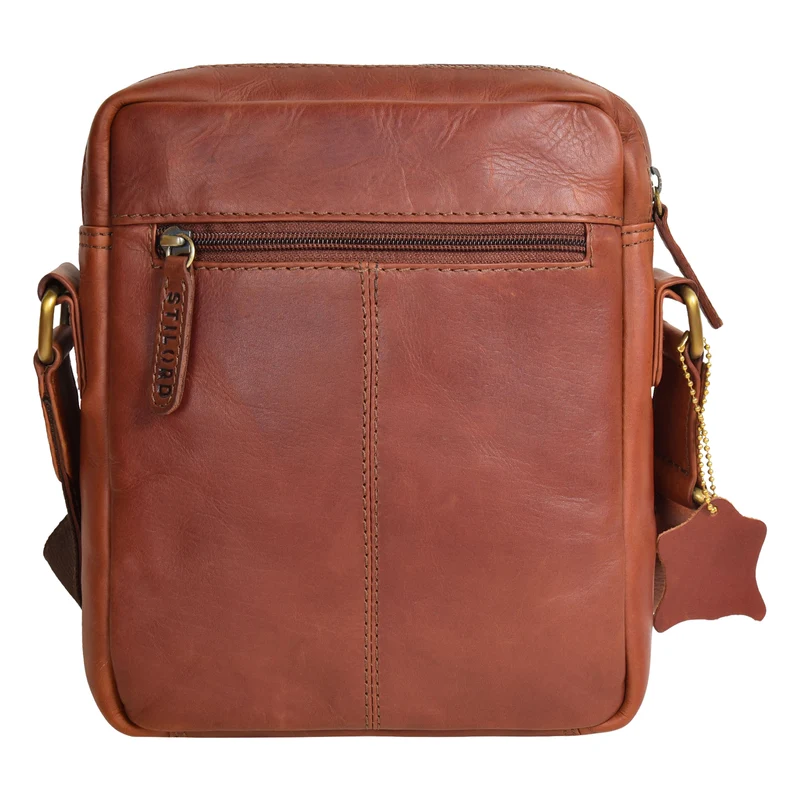 "Lorand" Schultertasche Herren Leder