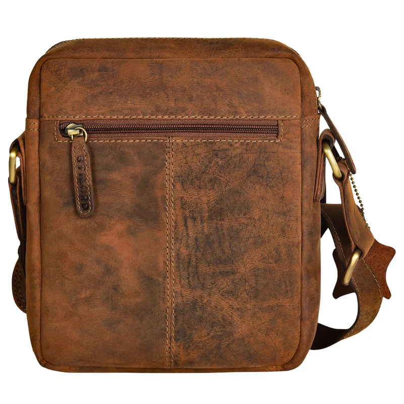 "Lorand" Schultertasche Herren Leder