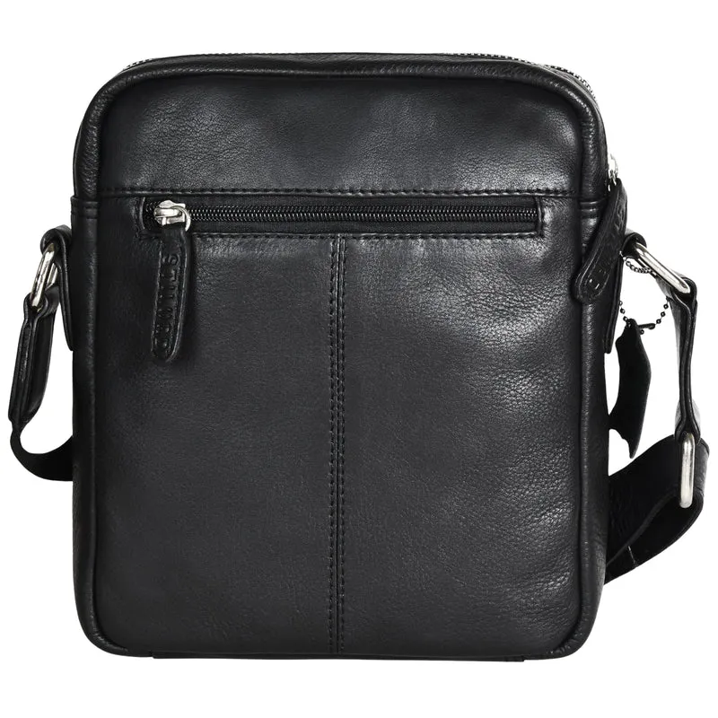 "Lorand" Schultertasche Herren Leder