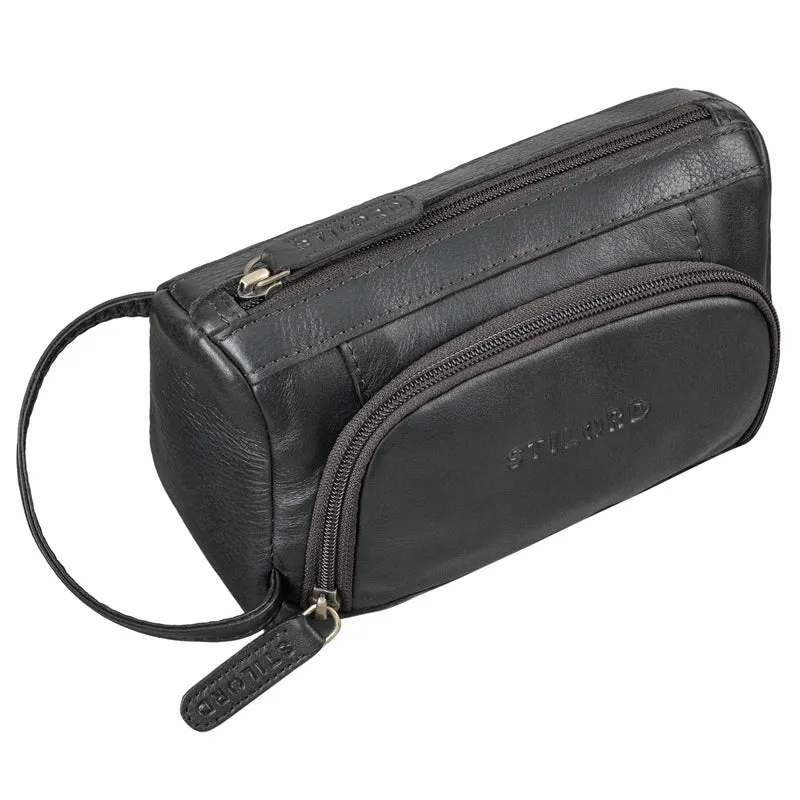 "Tony" Vintage Federmäppchen Groß Leder