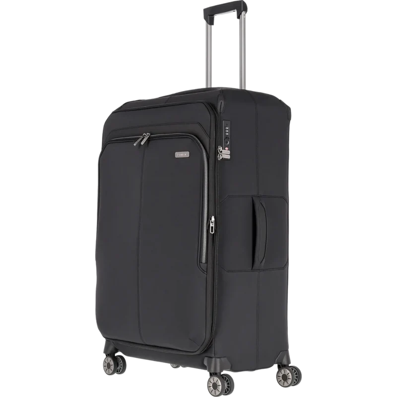 Travelite Priima 4-Rollen-Trolley 79 cm -Schwarz