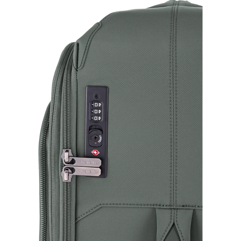 Travelite Priima 4-Rollen-Trolley 68 cm -Oliv