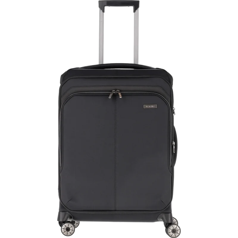 Travelite Priima 4-Rollen-Trolley 68 cm -Schwarz