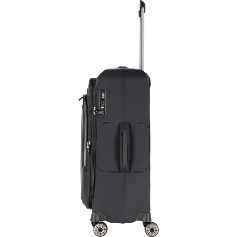 Travelite Priima 4-Rollen-Trolley 68 cm -Schwarz