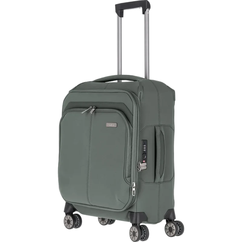 Travelite Priima 4-Rollen-Kabinentrolley 55 cm -Oliv