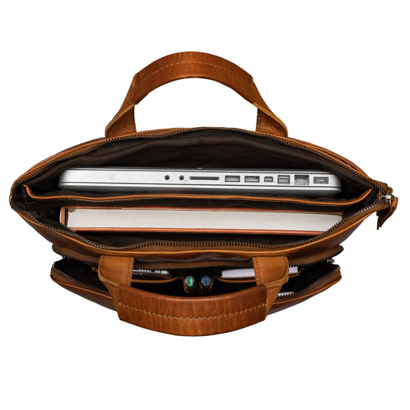 B-WARE "Dwight" Vintage Leder Rucksack