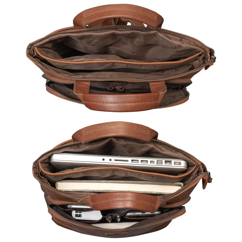 B-WARE "Dwight" Vintage Leder Rucksack