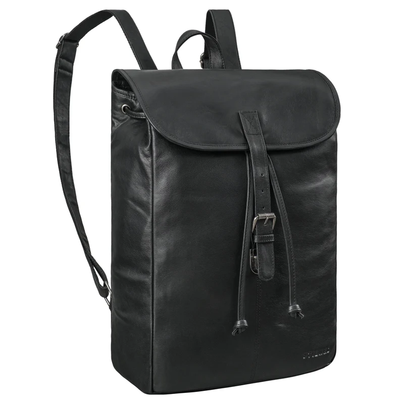 "Tracy" Vintage Rucksack Damen Leder Groß