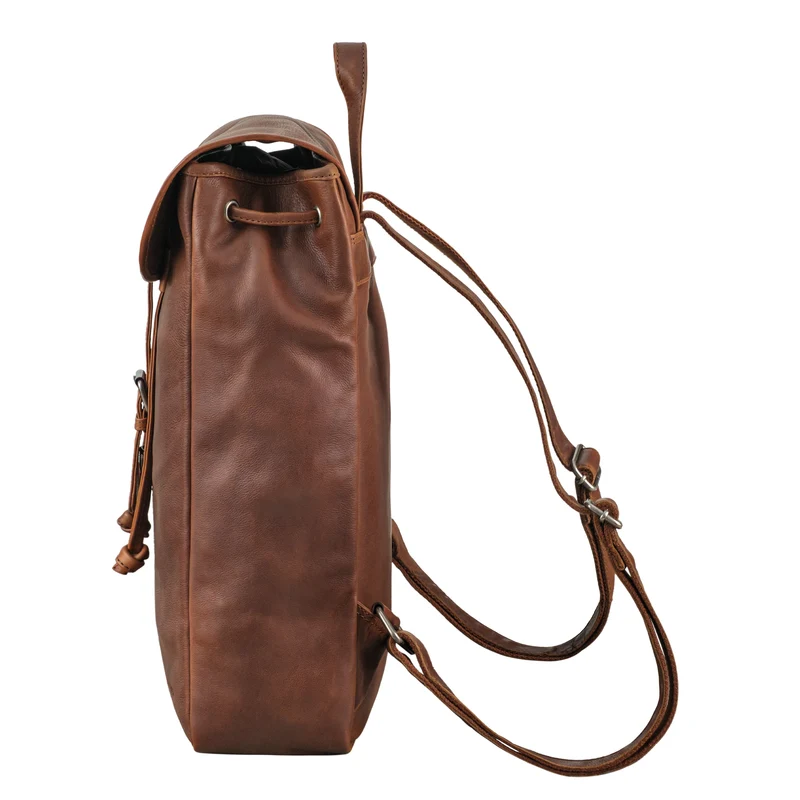 "Tracy" Vintage Rucksack Damen Leder Groß