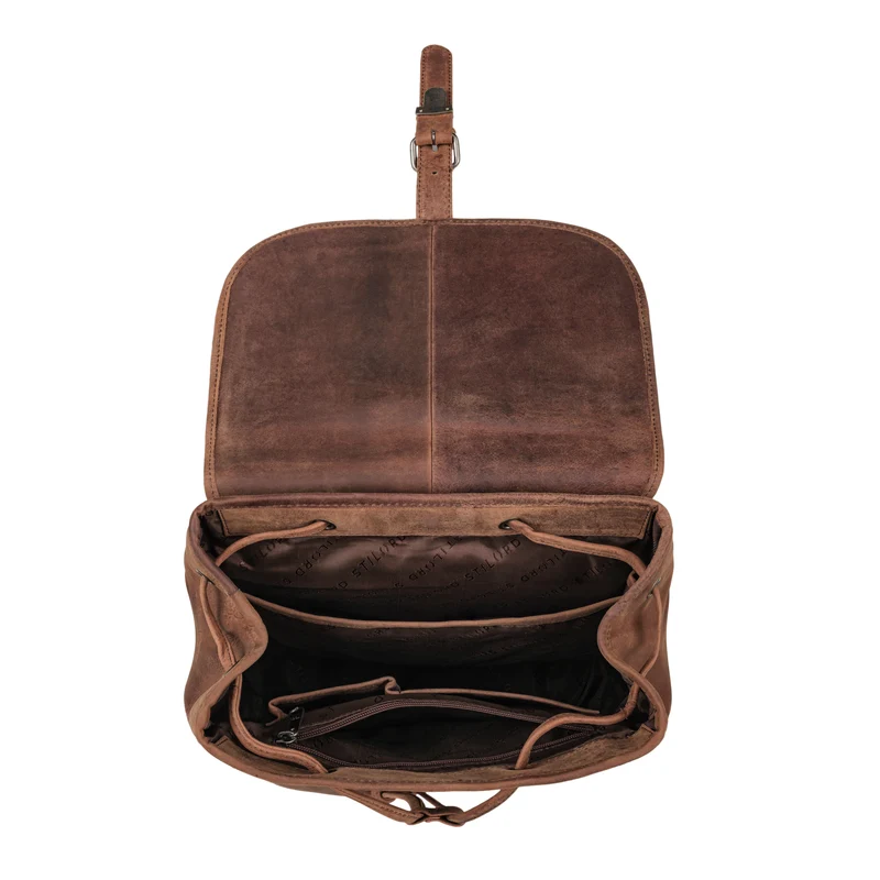 "Tracy" Vintage Rucksack Damen Leder Groß