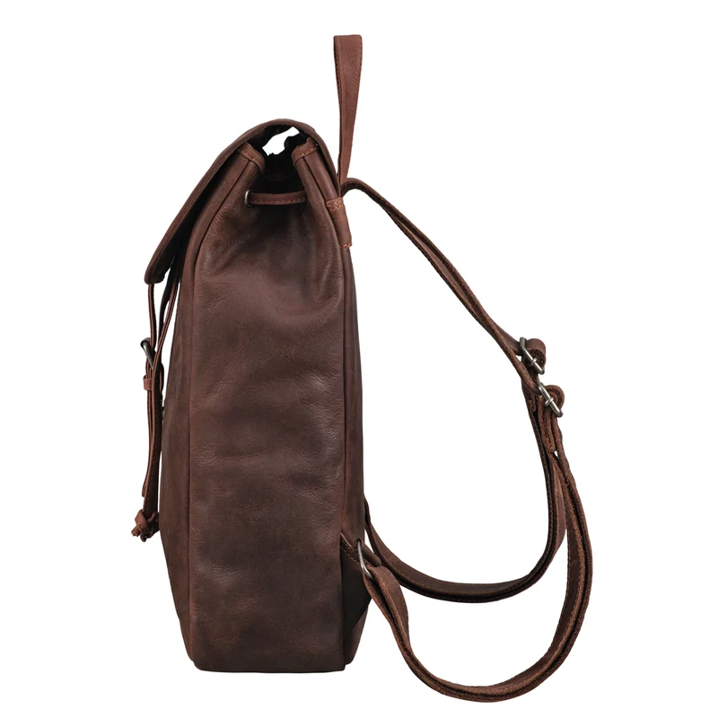 "Tracy" Vintage Rucksack Damen Leder Groß