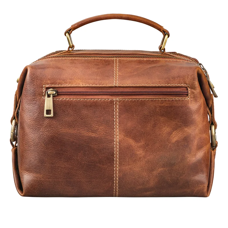 "Vera" Vintage Leder Umhängetasche Damen