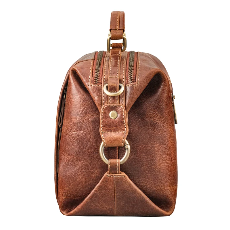 "Vera" Vintage Leder Umhängetasche Damen