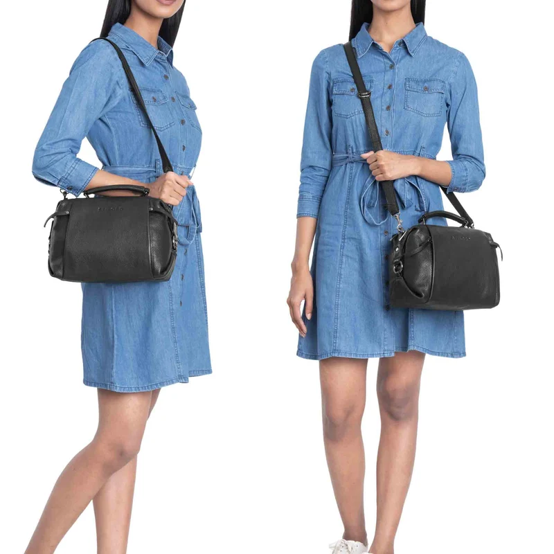 "Vera" Vintage Leder Umhängetasche Damen