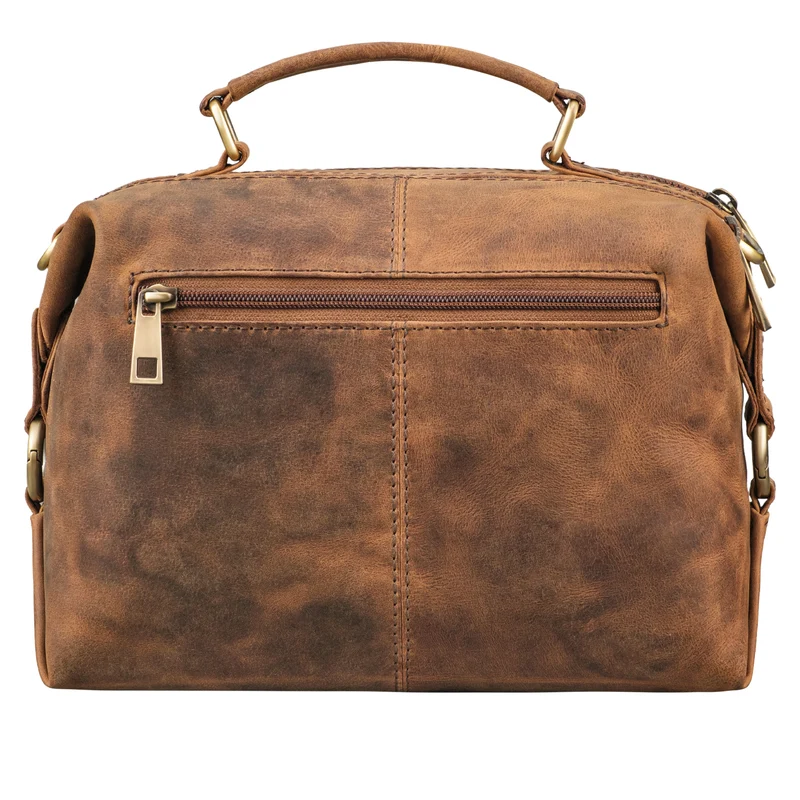 "Vera" Vintage Leder Umhängetasche Damen