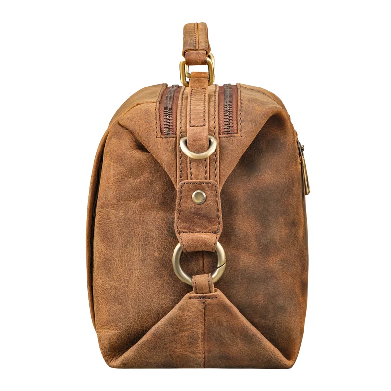 "Vera" Vintage Leder Umhängetasche Damen