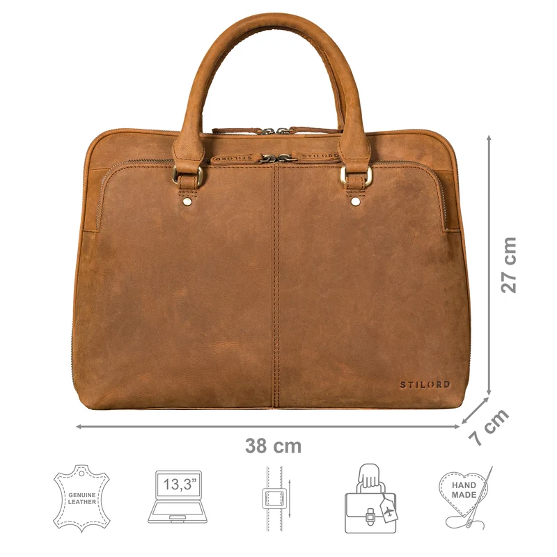 "Celine" Schmale Businesstasche 13,3 Zoll