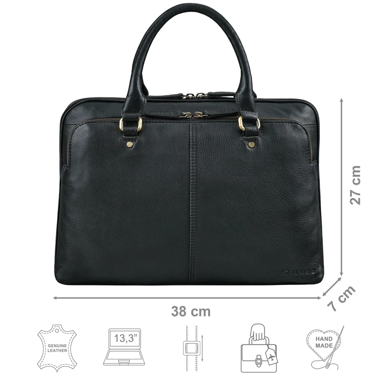 "Celine" Schmale Businesstasche 13,3 Zoll