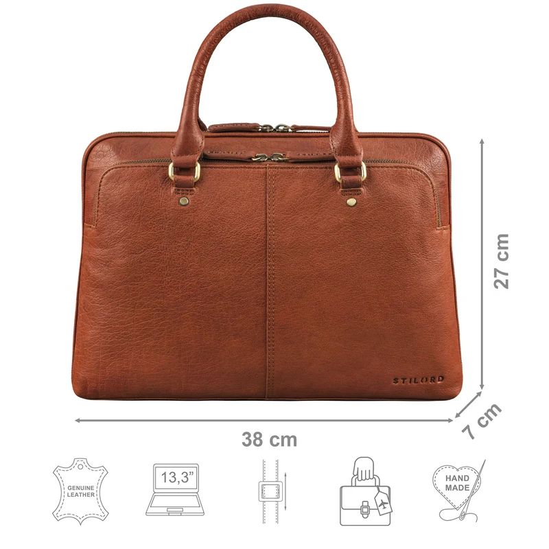 "Celine" Schmale Businesstasche 13,3 Zoll