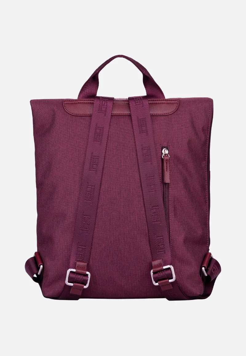Bergen 1606 Burgundy - Rolltop Rucksack