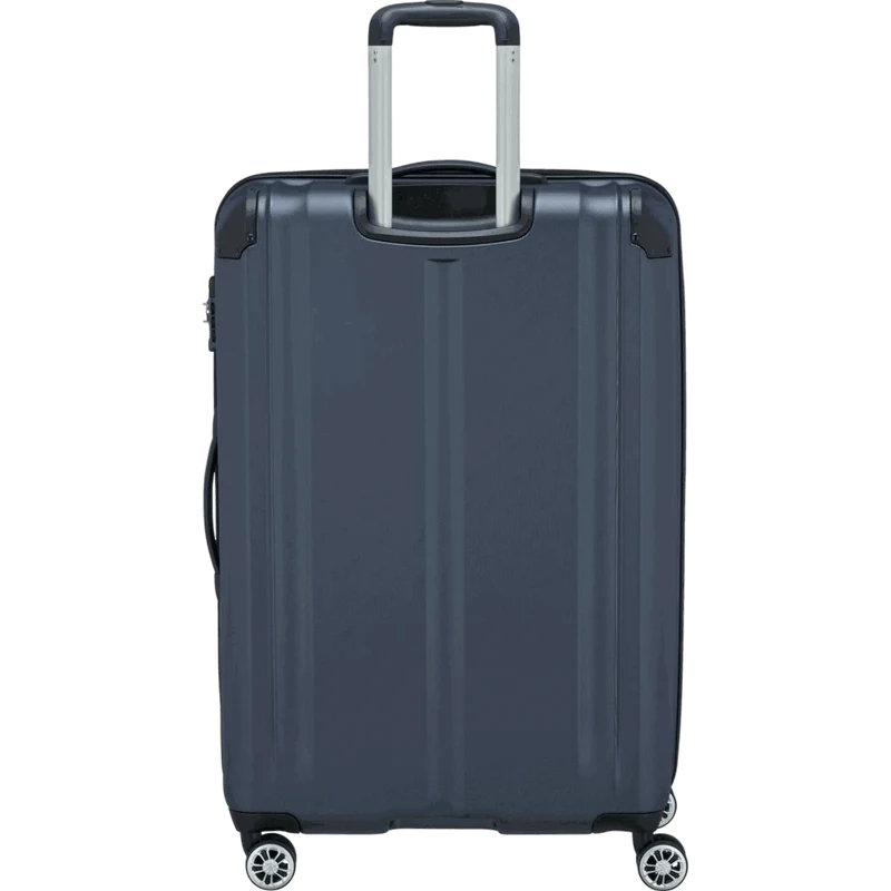 Travelite City 4-Rollen Trolley L 77 cm -Marine
