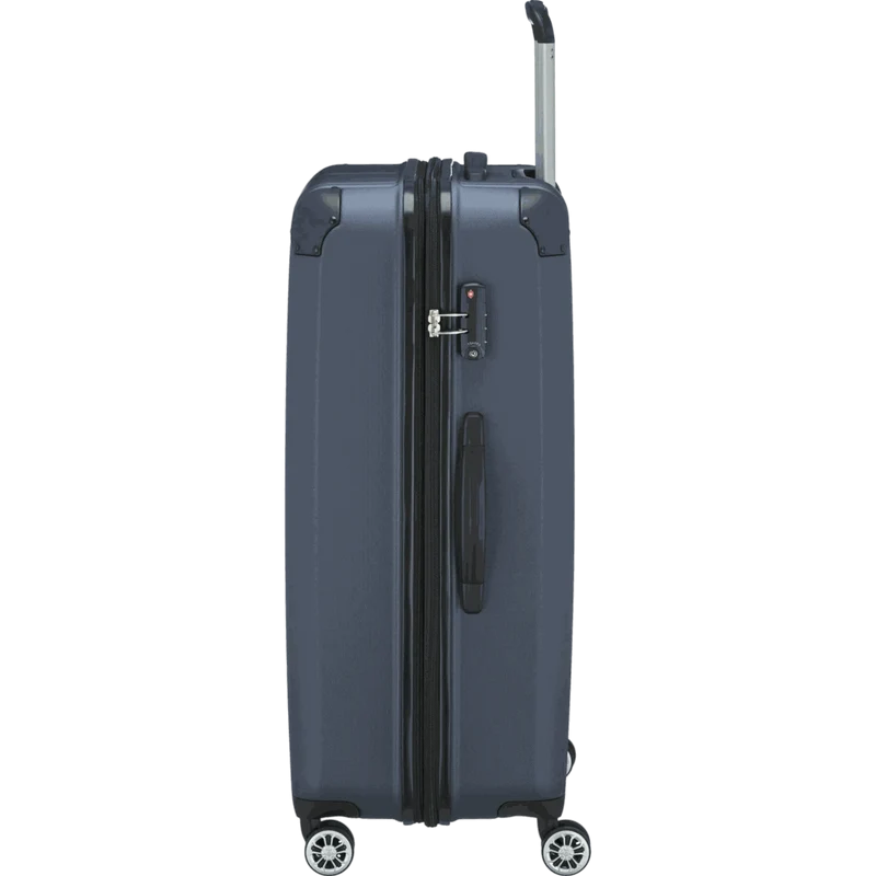 Travelite City 4-Rollen Trolley L 77 cm -Marine
