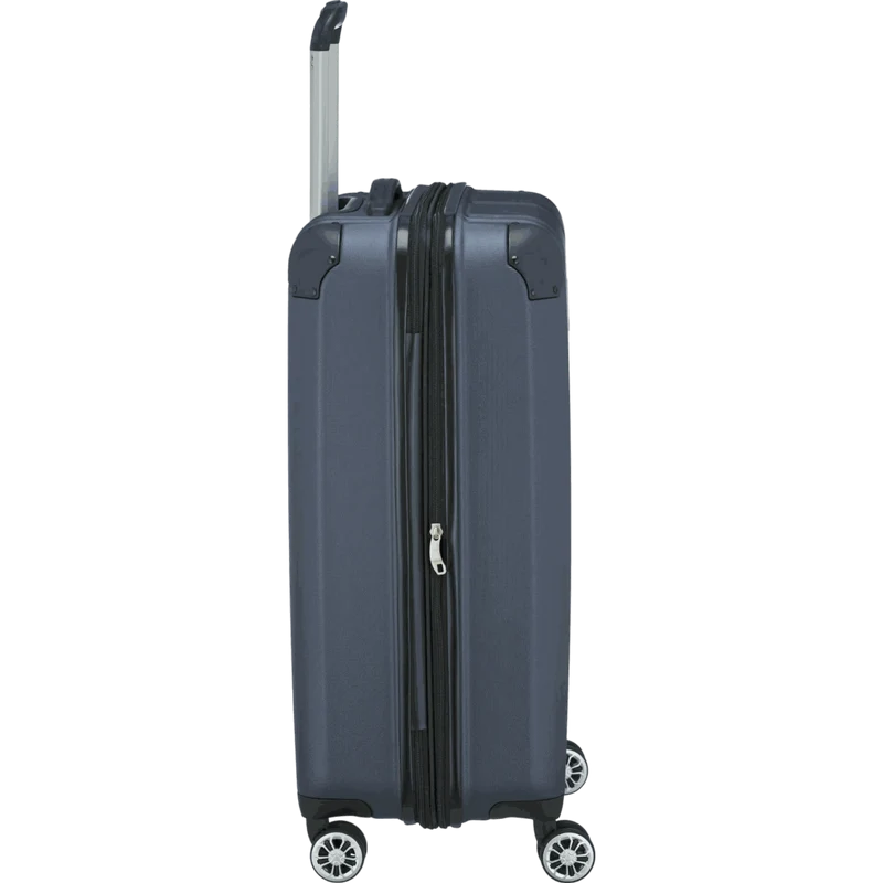 Travelite City 4-Rollen Trolley M 68 cm -Marine