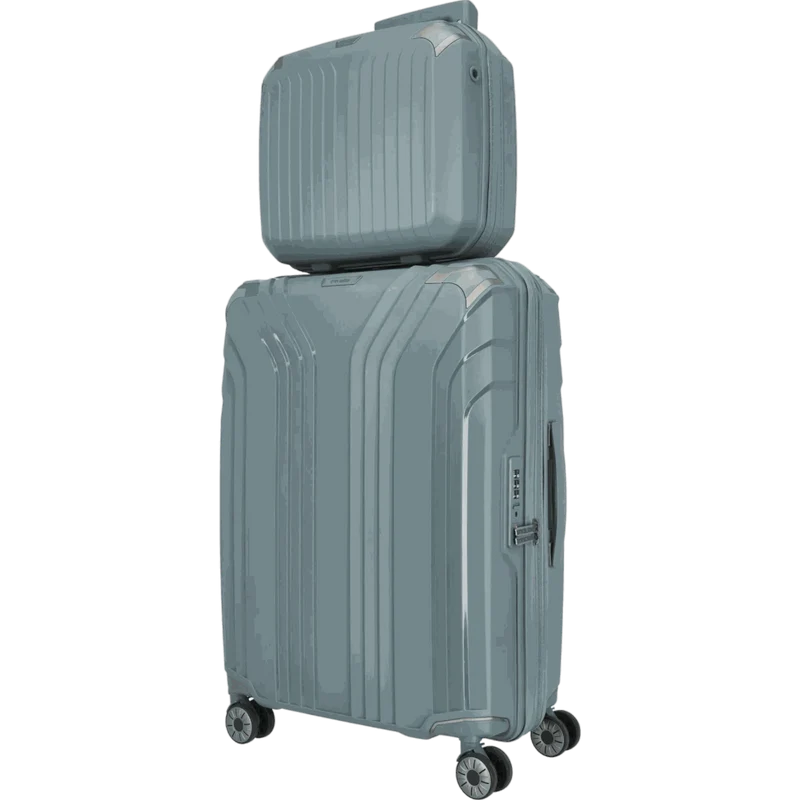Travelite Elvaa Beautycase 36 cm -Blaugrau