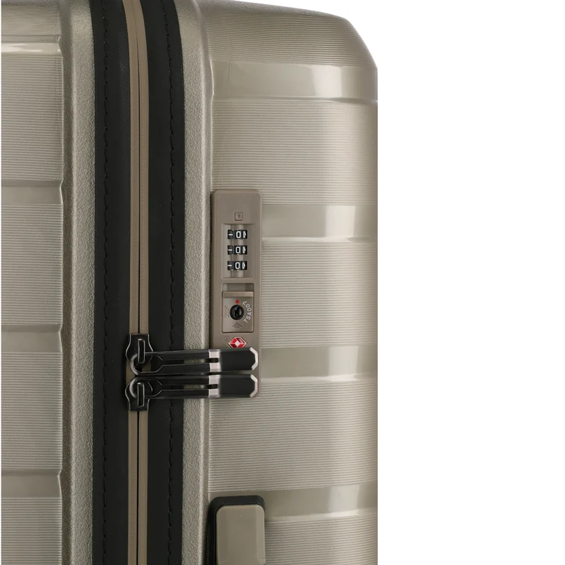 Travelite Air Base 4-Rollen-Trolley L 77 cm -Champagner