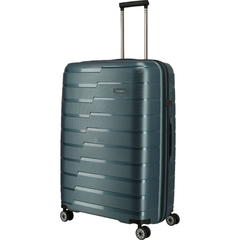 Travelite Air Base 4-Rollen-Trolley L 77 cm -Eisblau