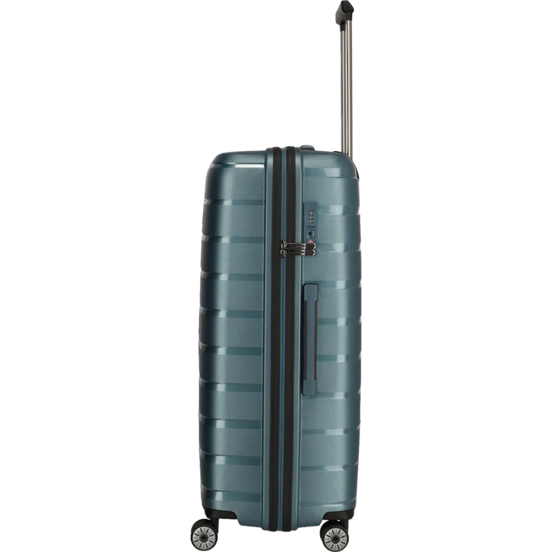 Travelite Air Base 4-Rollen-Trolley L 77 cm -Eisblau