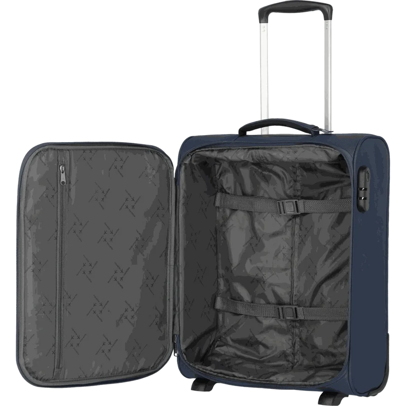 Travelite Cabin 2-Rollen-Bordtrolley 52 cm -Marine