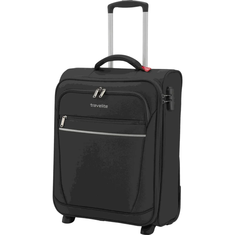 Travelite Cabin 2-Rollen-Bordtrolley 52 cm -Schwarz