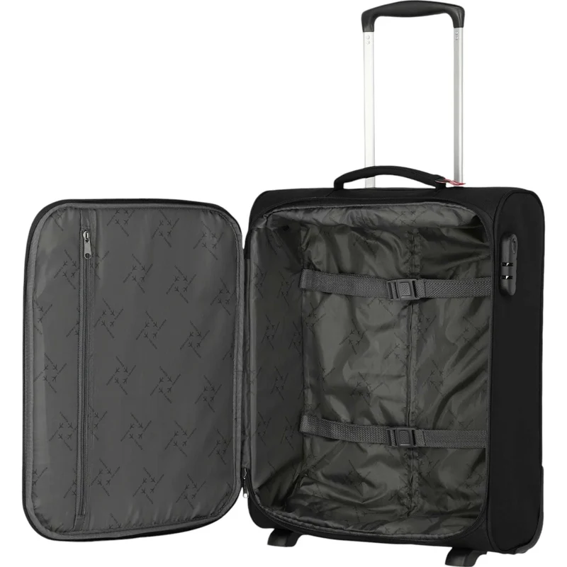 Travelite Cabin 2-Rollen-Bordtrolley 52 cm -Schwarz