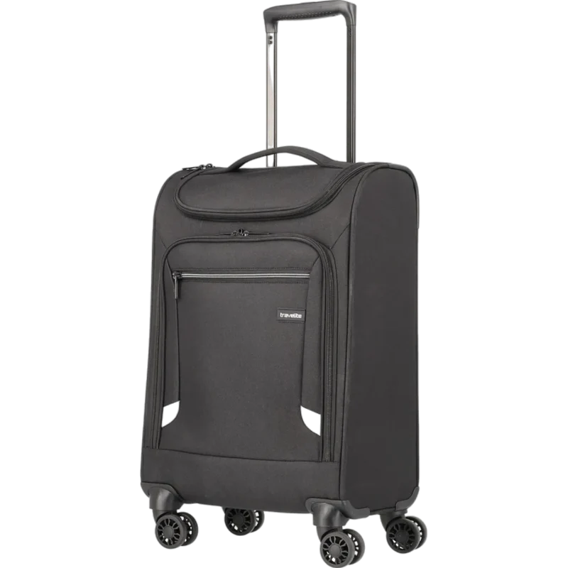Travelite Cabin 2-Rollen-Bordtrolley 55 cm -Schwarz