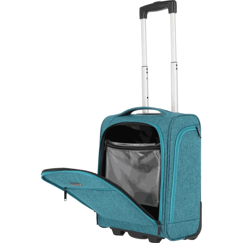 Travelite Cabin 2-Rollen Underseater Bordtrolley XS 43 cm -Petrol