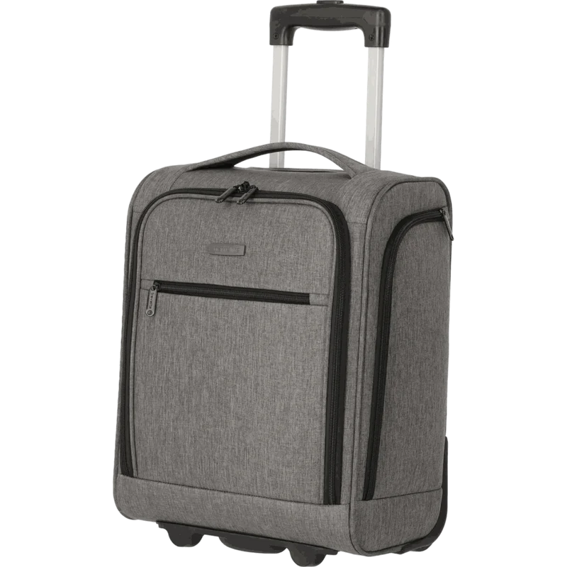 Travelite Cabin 2-Rollen Underseater Bordtrolley XS 43 cm -Grau Melange