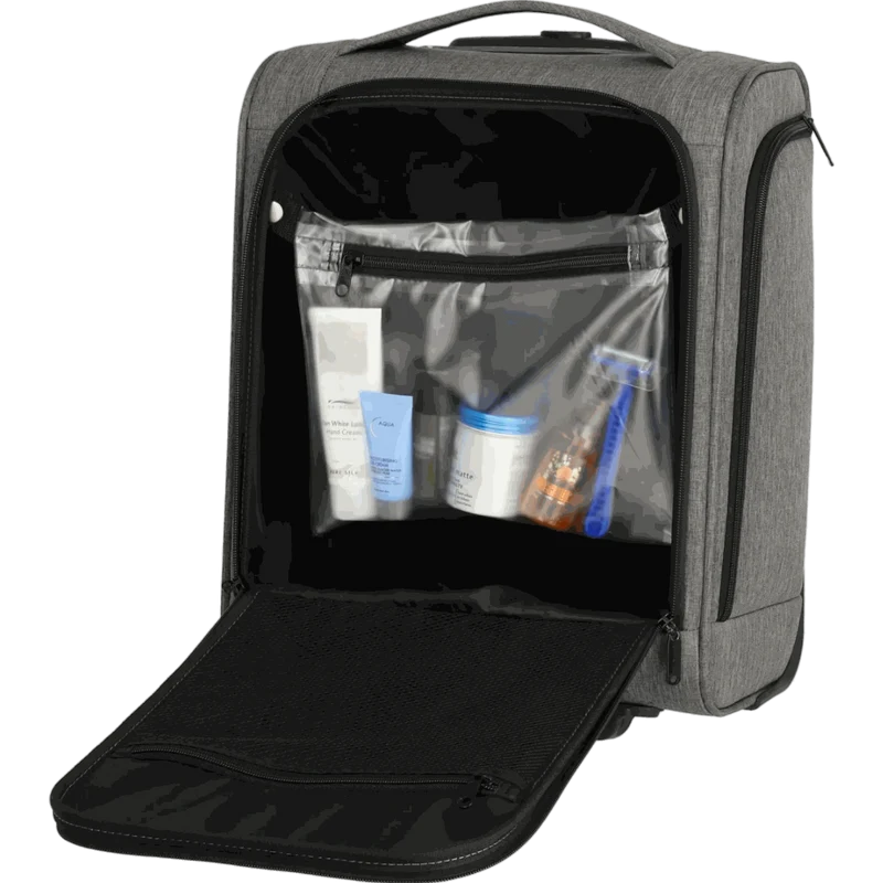 Travelite Cabin 2-Rollen Underseater Bordtrolley XS 43 cm -Grau Melange