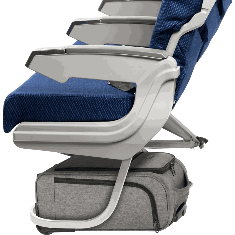 Travelite Cabin 2-Rollen Underseater Bordtrolley XS 43 cm -Grau Melange
